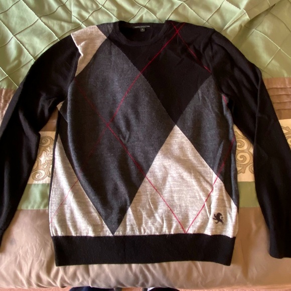 SOLD EXPRESS Merino Wool Men’s Sweater - Size M - Picture 2 of 6